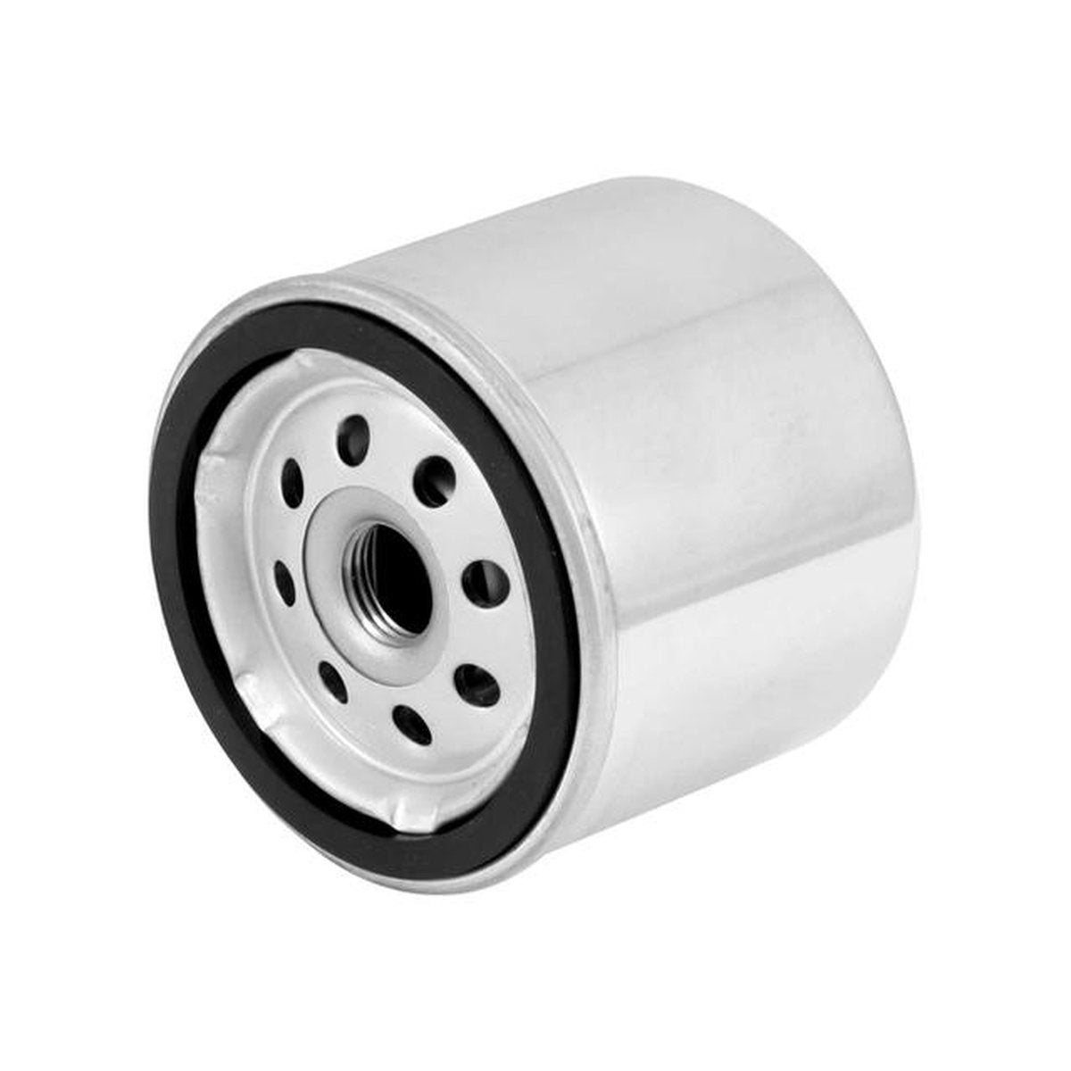 K&N Motorcycle Oil Filter Fits Harley (Extra Short) Chrome - KN-172C