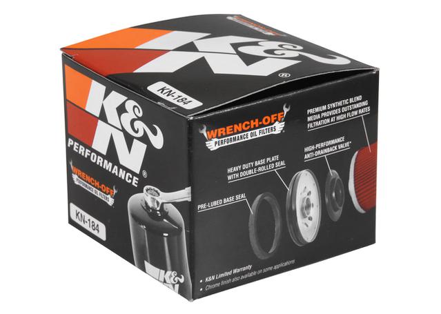K&N Motorcycle Oil Filter - KN-184