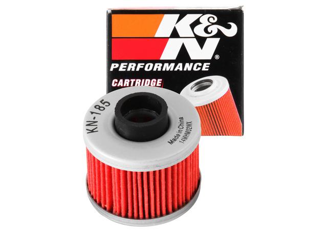 K&N Motorcycle Oil Filter Fits Aprilia, BMW, Italjet - KN-185
