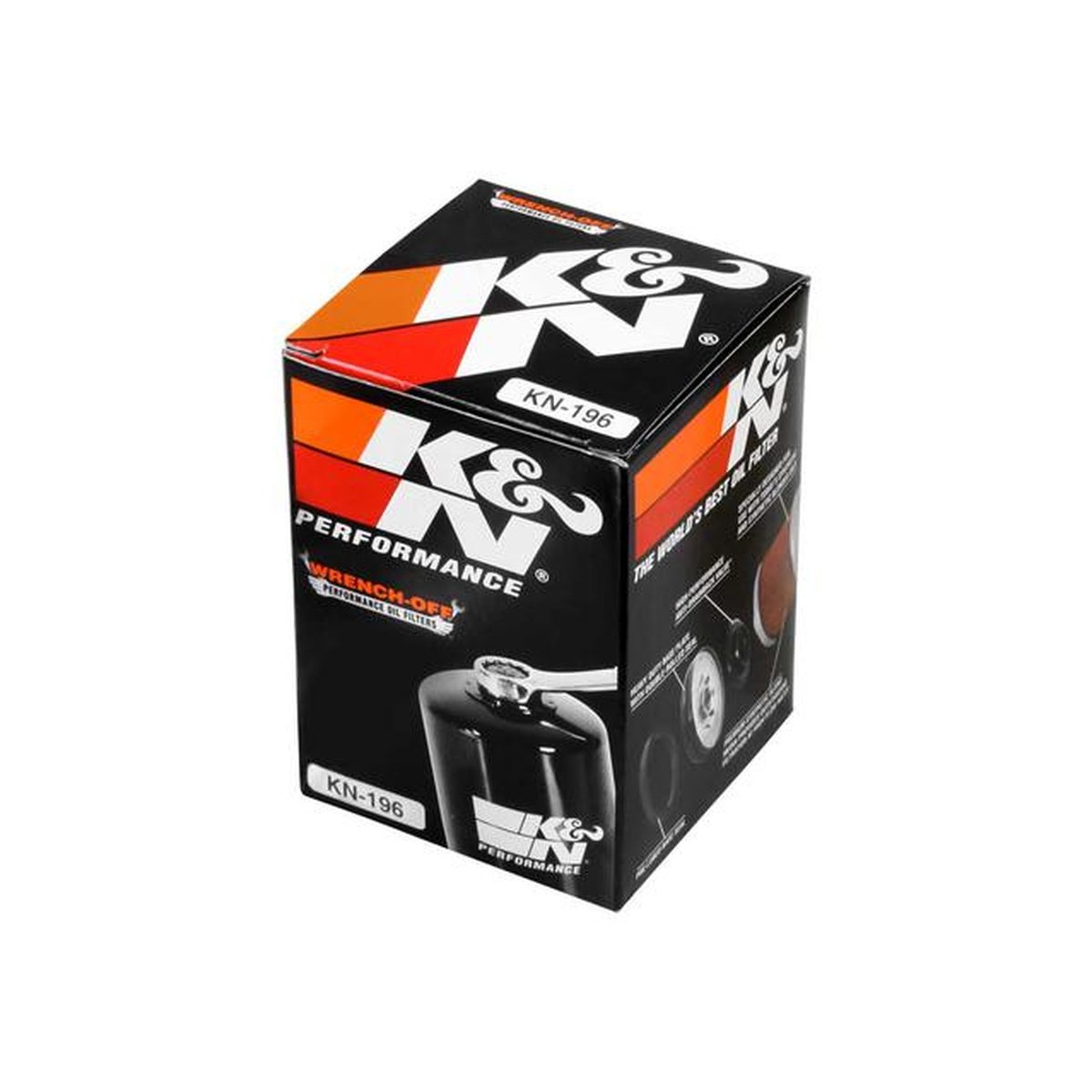 K&N Motorcycle Oil Filter Fits Polaris - KN-196