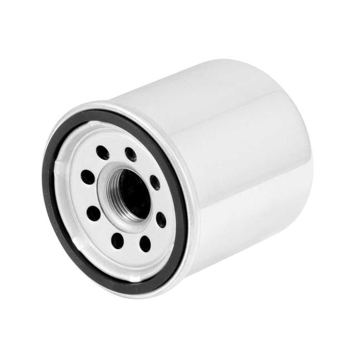 K&N Motorcycle Oil Filter Fits Honda VTX & GL 1800, VTR1000 Chrome - KN-204C