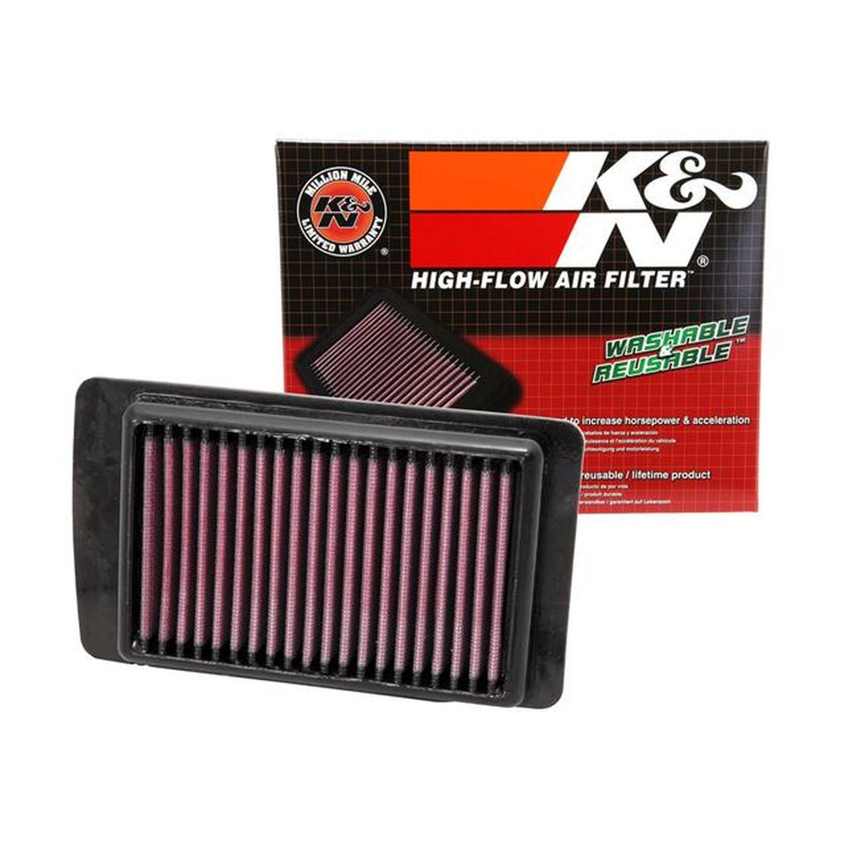K&N Motorcycle Air Filter PL-1608