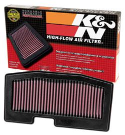 K&N Motorcycle Air Filter Fits Triumph Daytona - TB-6713