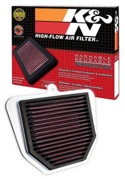 K&N Motorcycle Air Filter Fits Yamaha FZ1 06-07 - YA-1006