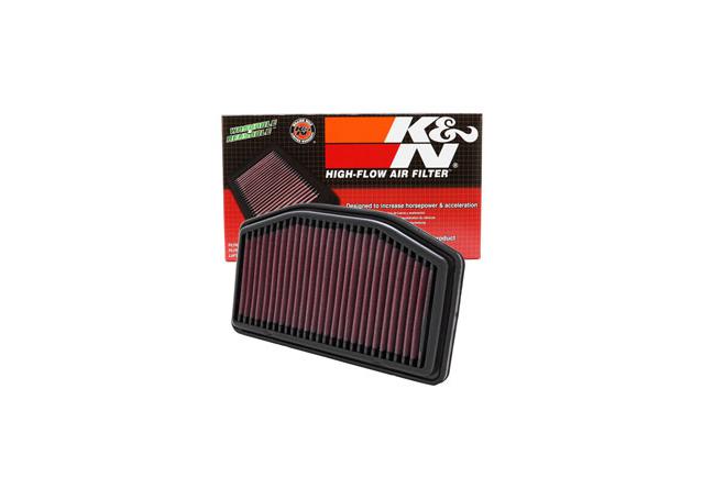 K&N Motorcycle Air Filter Fits Yamaha YZF R1 10 On - YA-1009