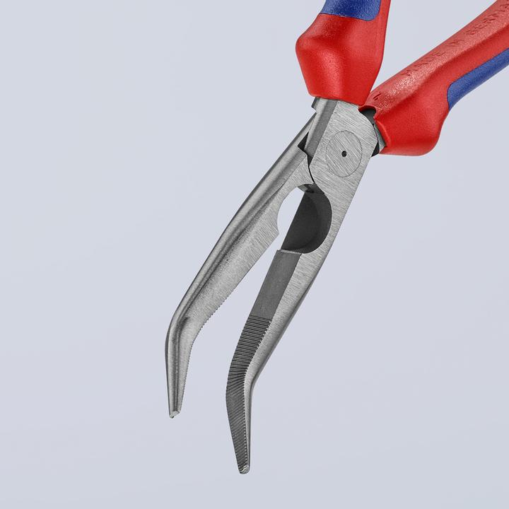 KNIPEX Snipe Nose Pliers Bent 200mm 2622200