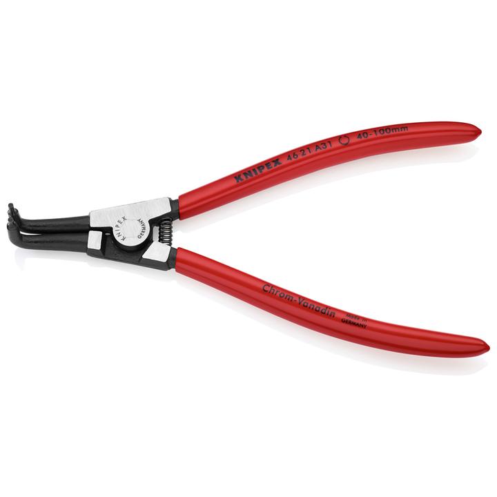 KNIPEX External Circlip Pliers Bent 200mm 4621A31