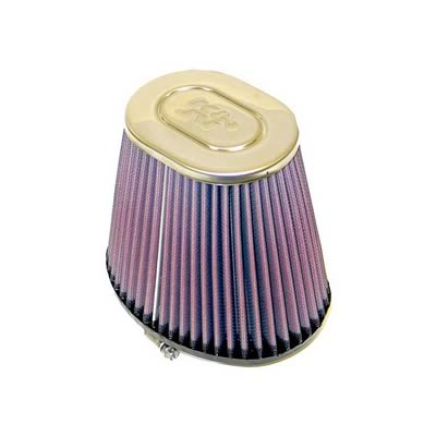 K&N Air Filter Flame Arrestor - Oval Flange Oval Tapered KN59-5000