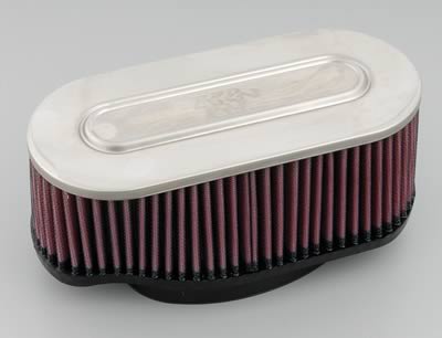 K&N Air Filter Flame Arrestor - Oval Flange Oval Tapered KN59-5020