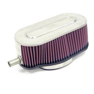 K&N Air Filter Flame Arrestor - Oval Flange Oval Tapered KN59-5021