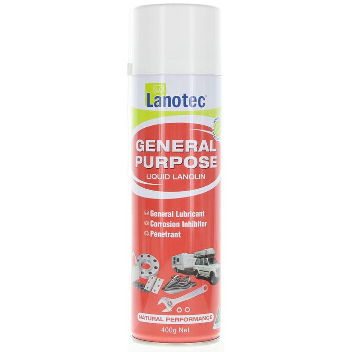 Lanotec General Purpose Lanolin Aerosol Spray 400g