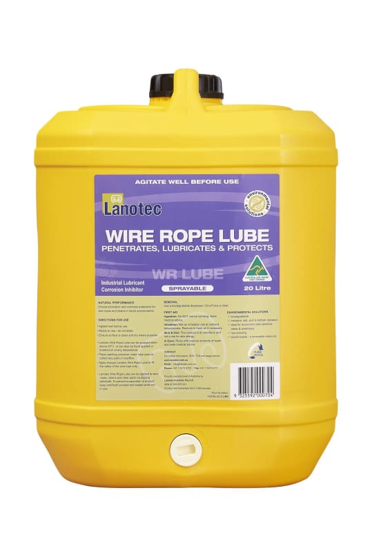 Lanotec Wire Rope Lube 20L Cube HW-RL20-CUBE