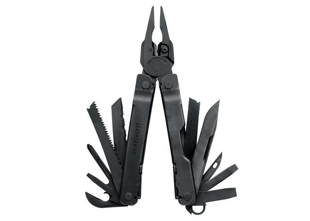Leatherman Supertool 300 Black w/ Black Molle Sheath Multi Tool