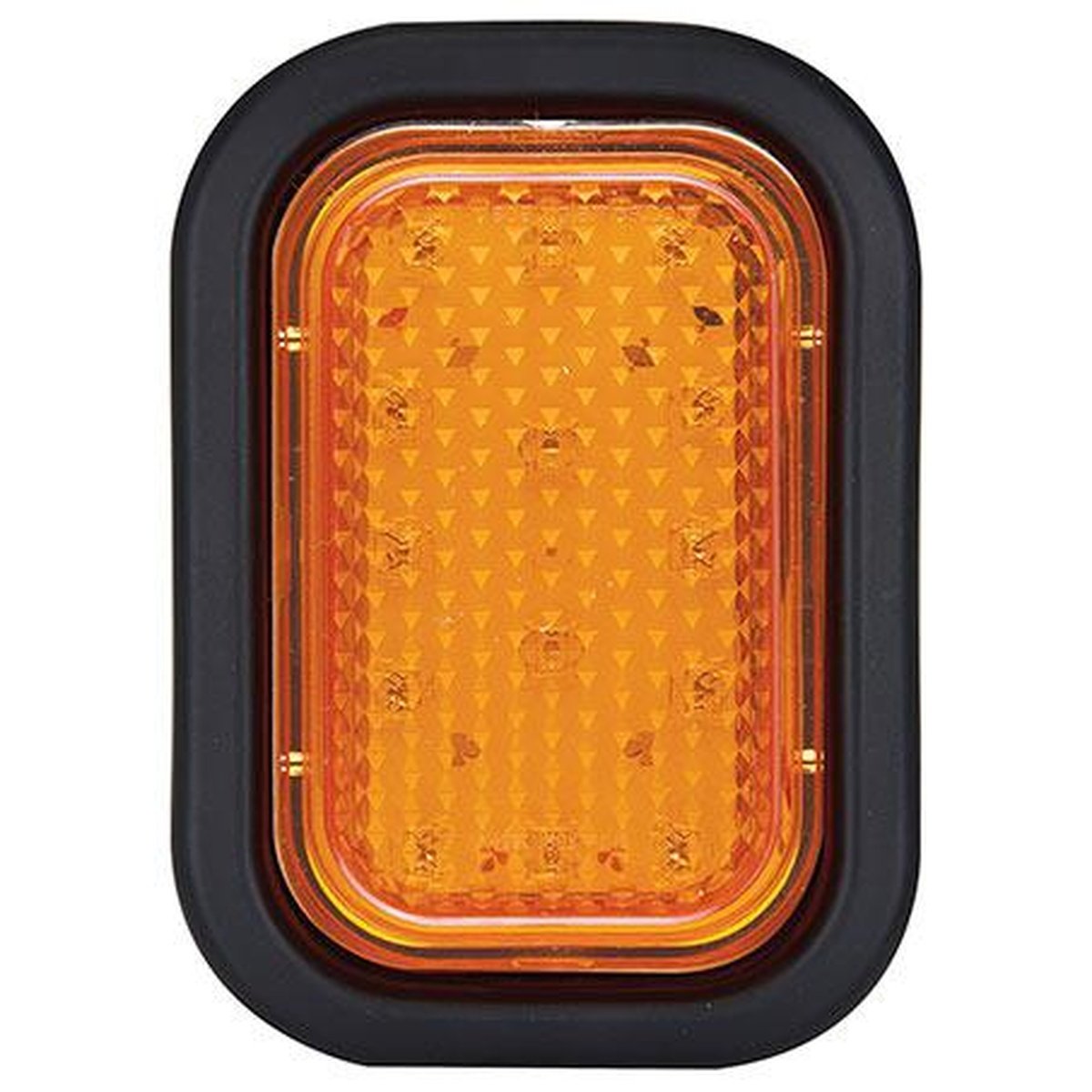 LED Autolamps Indicator Light LED w/Rubber Grommet and Plug 12/24V 130AMG
