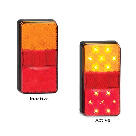 LED Autolamps Stop/Tail/Indicator Light LED 12V 150BAR