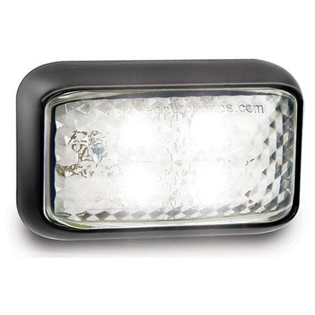 LED Autolamps Front Marker Light Clear LED 12/24V 35WM