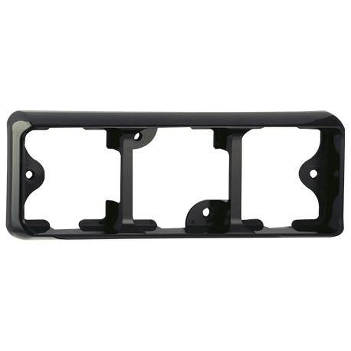 LED Autolamps Black Bracket (Suits 3x 125 Series Lights) 125B3BB