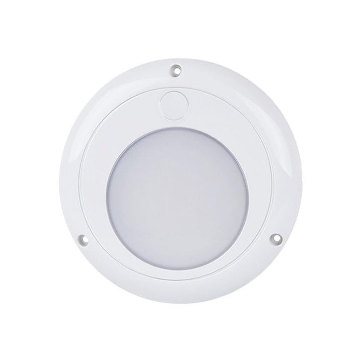 LED Autolamps Large Interior/Exterior Lamp with Aluminium Base White Round 750 Effective Lumens 131mm 10-30V 13118WM