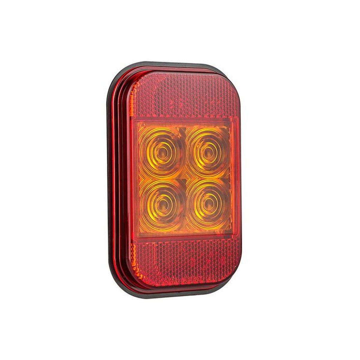 LED Autolamps Indicator Lamp with Reflector 12-24V 133AMB