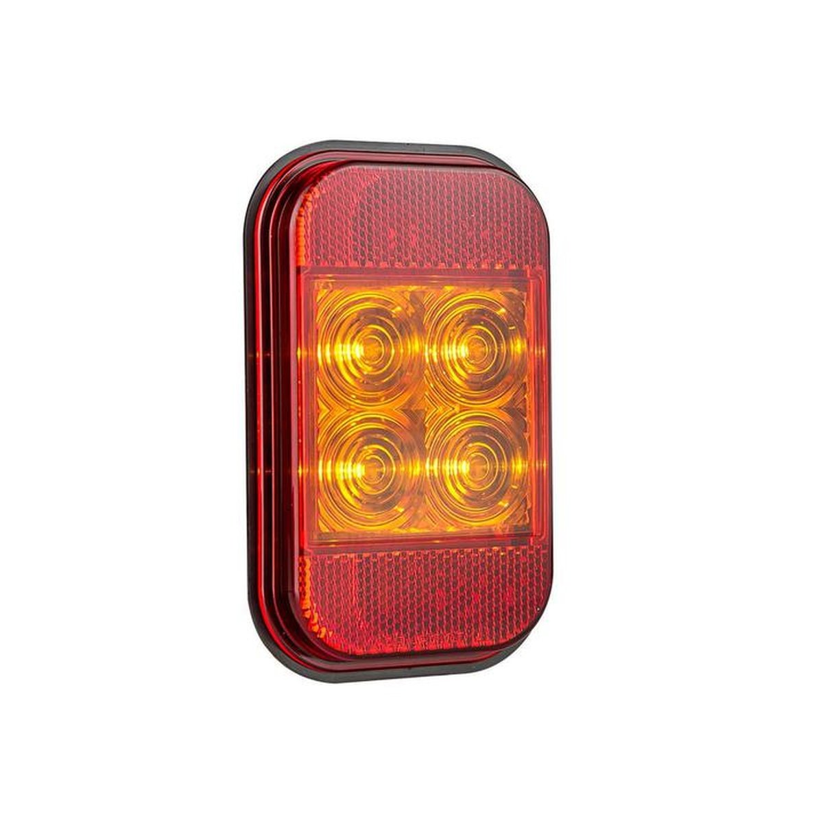 LED Autolamps Indicator Lamp with Reflector 12-24V 133AMB