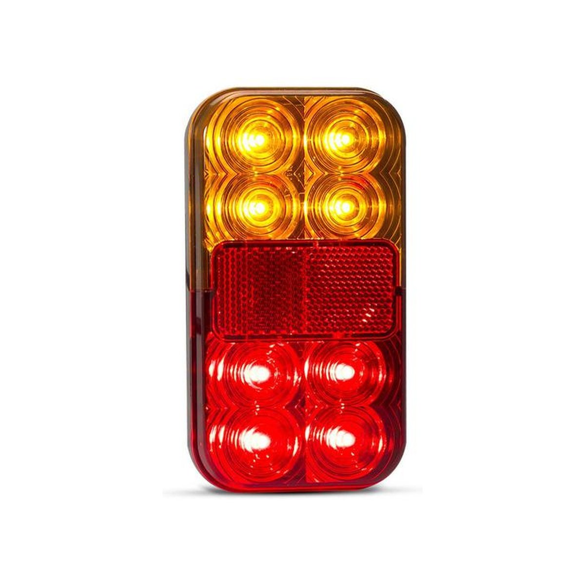 LED Autolamps Stop/Tail/Indicator/Reflector Light LED 4 Pin Plug 12-24V 149BARM4P
