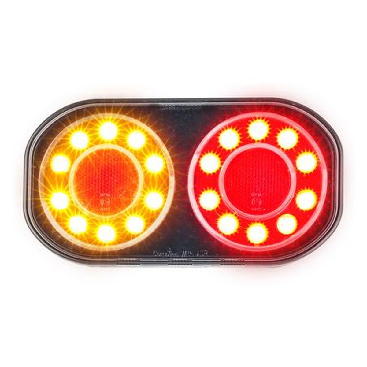 LED Autolamps Stop/Tail/Indicator LED Lamp 12V w/LP 209GARLP2/8M