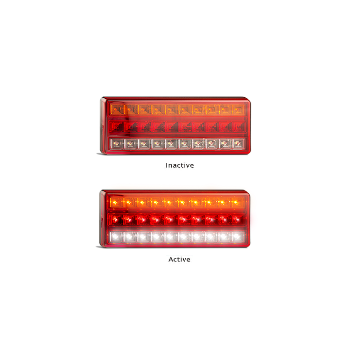 LED Autolamps Stop/Tail/Indicator/Reverse Light LED 12-24V 275ARWMB