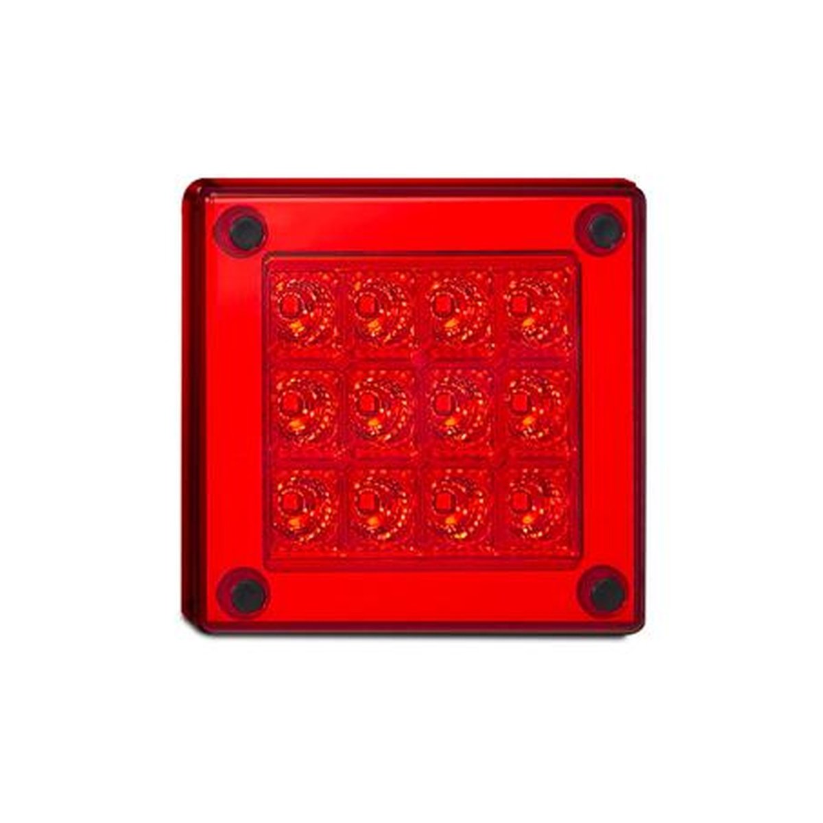 LED Autolamps Stop/Tail 12-LED Lamp Insert 12/24V Blister w/4mm Gasket fits 280 Series Lamps 280RM