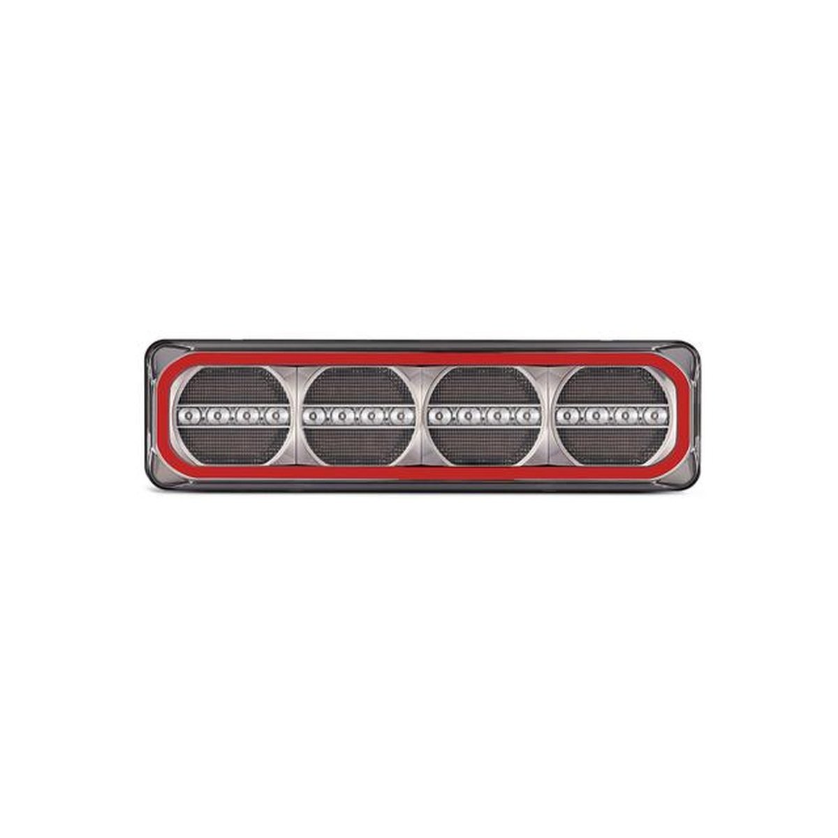 LED Autolamps Stop/Tail/Indicator/Reverse LED Light LHS Diffused Tail 520ARWMLB