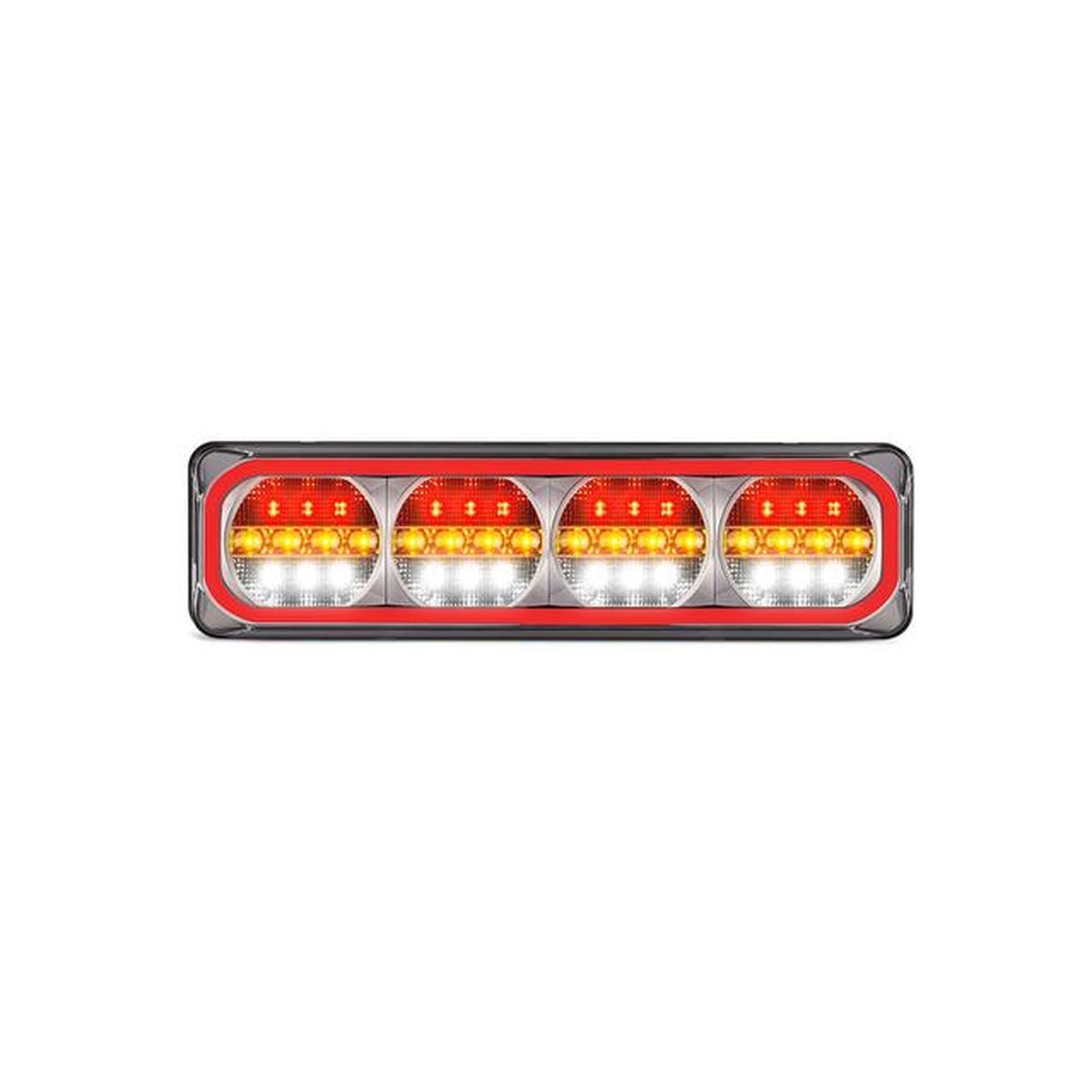 LED Autolamps Stop/Tail/Indicator/Reverse LED Light LHS Diffused Tail 520ARWMLB