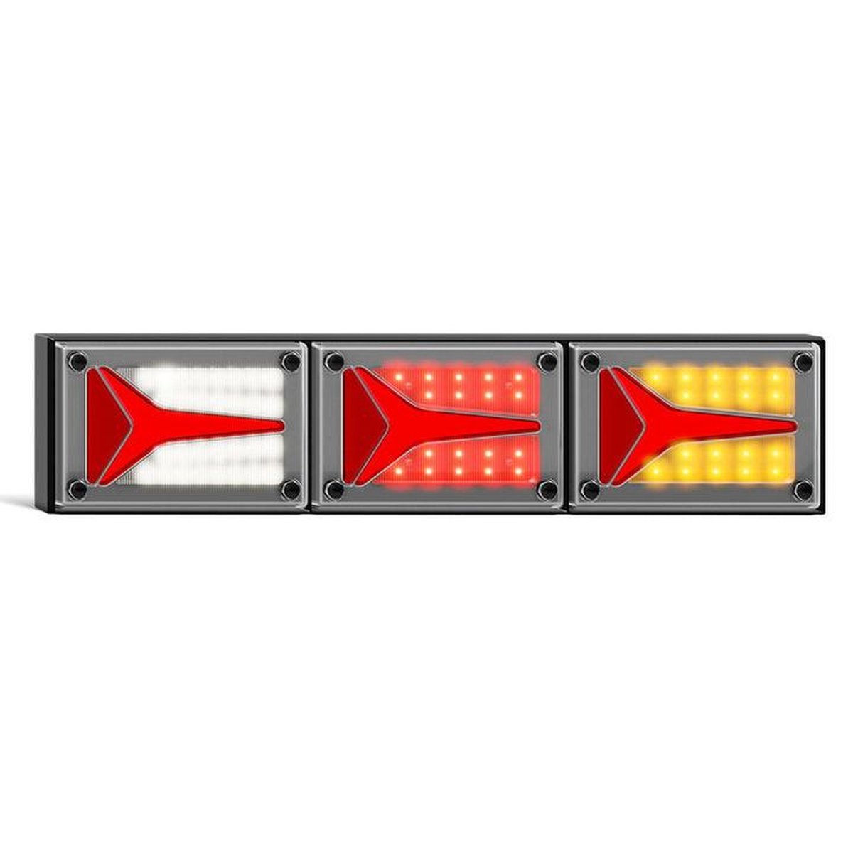LED Autolamps Stop/Tail/Indicator/Reverse LED Light Diffused Tail Clear Lens 595CARWM