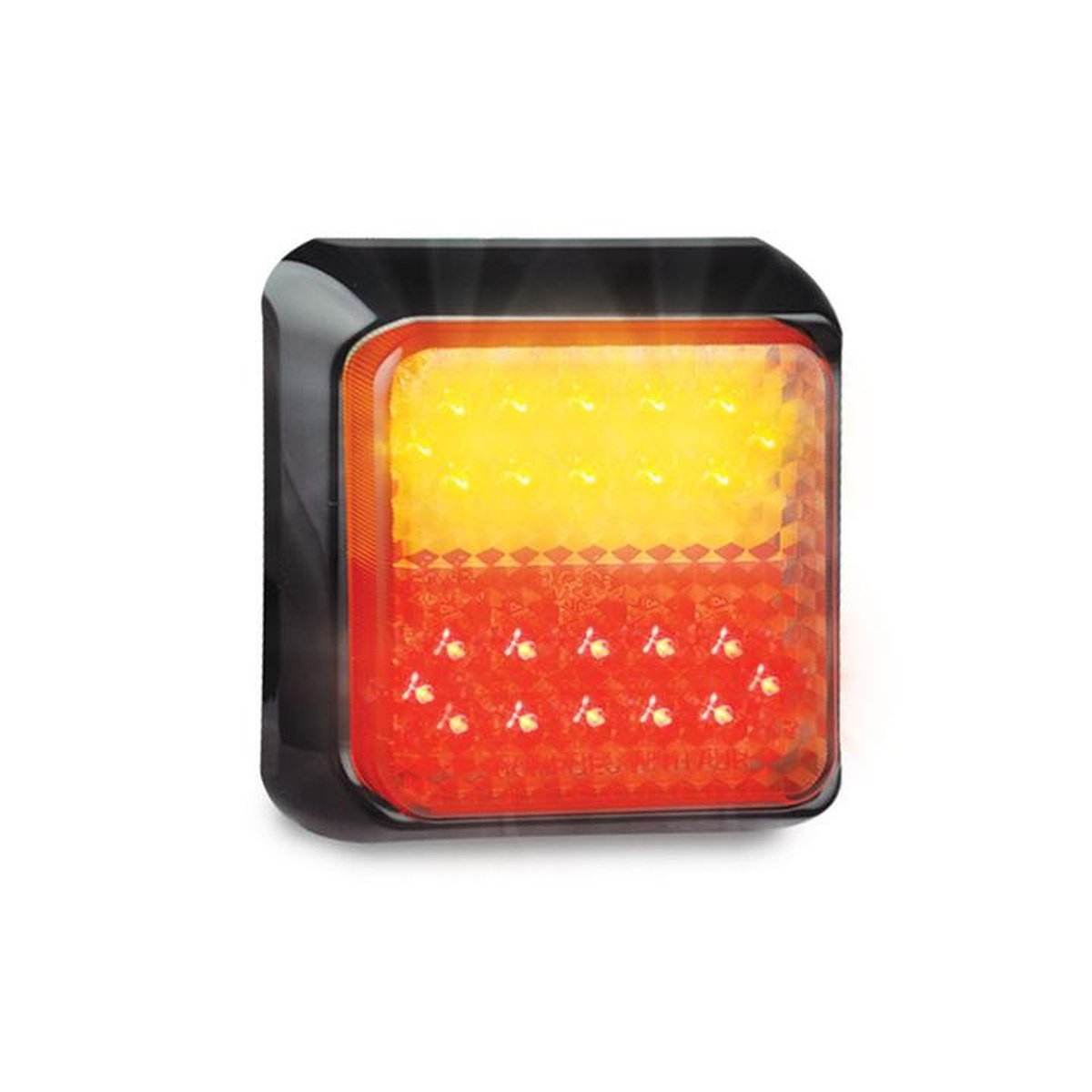 LED Autolamps Stop/Tail/Indicator LED Light 12-24V Black Bracket 80BSTIM