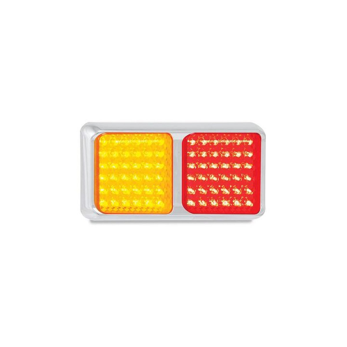 LED Autolamps Stop/Tail/Indicator LED Light 12-24V Chrome Bracket 80CARM