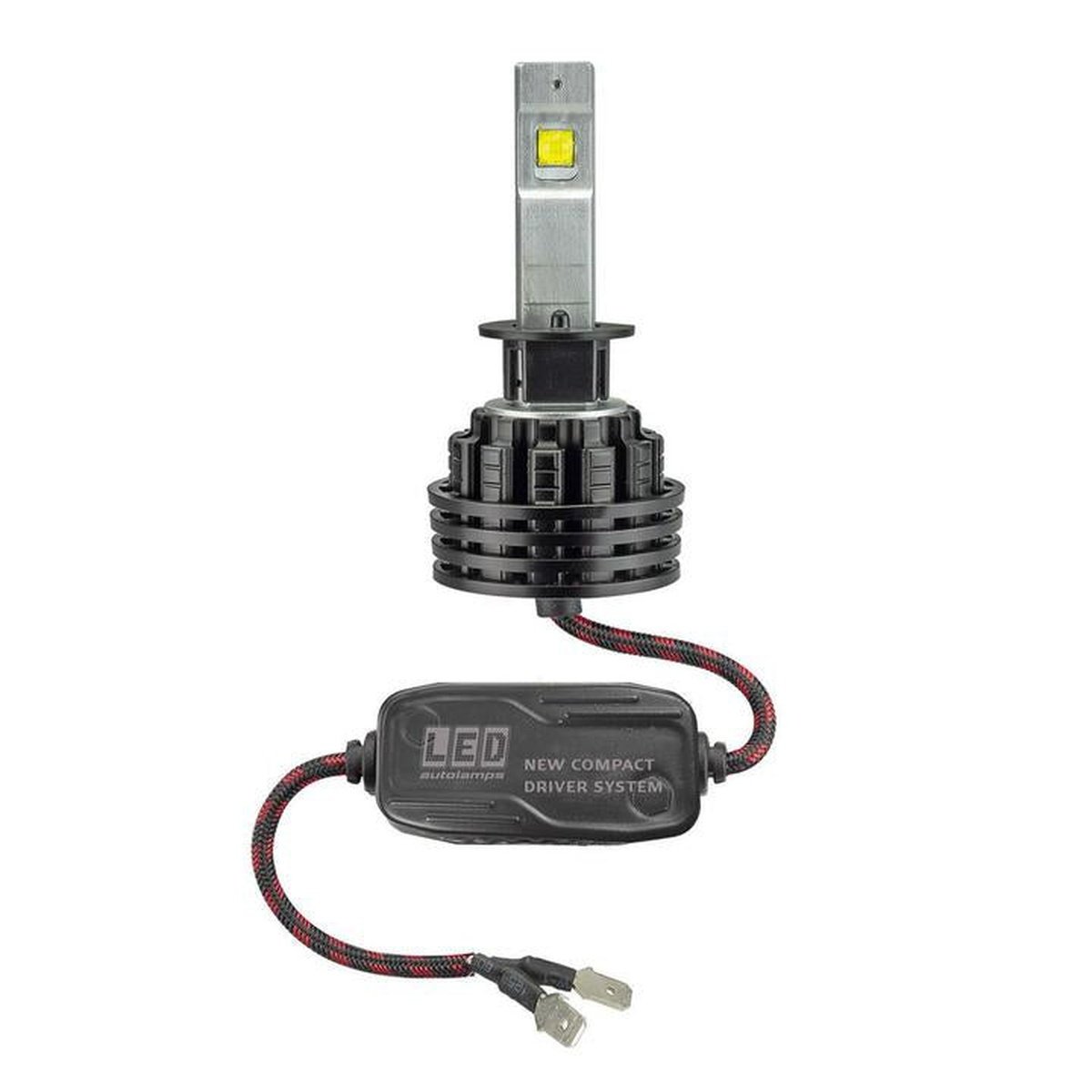 LED Autolamps H1 Single Beam Headlight Kit Twin Pack 5000LM H1-5000LM