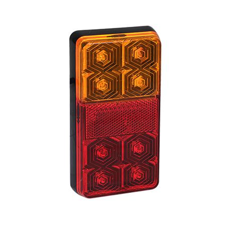 LED Autolamps Stop/Tail/Indicator/Reflector LED Trailer Light 12V H155/50
