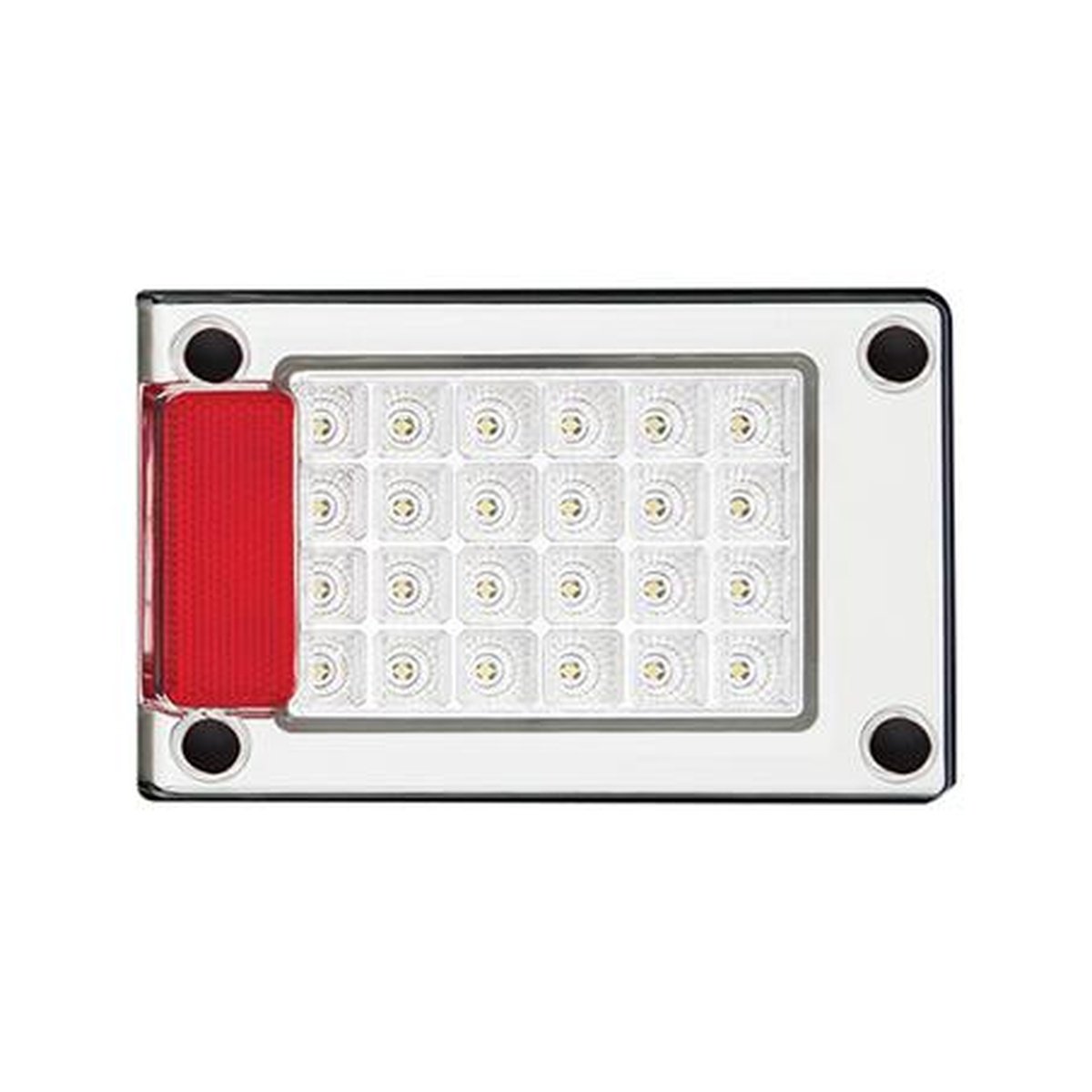 LED Autolamps Reverse J3 White LED Lamp Insert 12/24V J3WM
