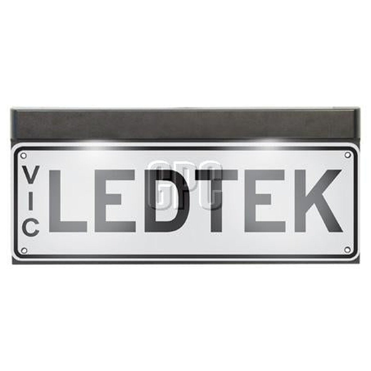 LED Autolamps Number Plate Light LED 12/24V 1m Cable LP1B