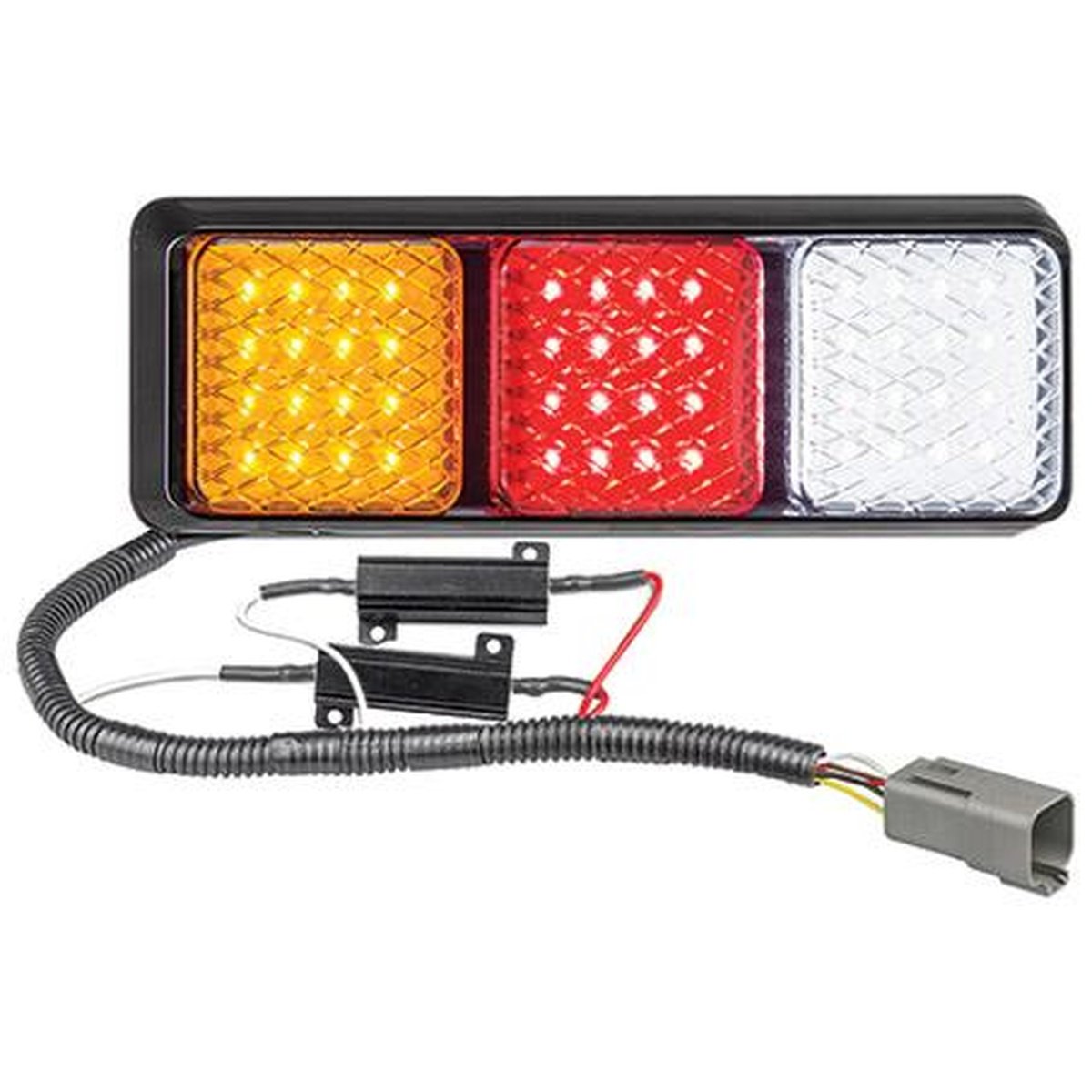 LED Autolamps Stop/Tail/Indicator/Reverse LED Light Kit 12V 0.45m Cable SO282ARWM2LR450