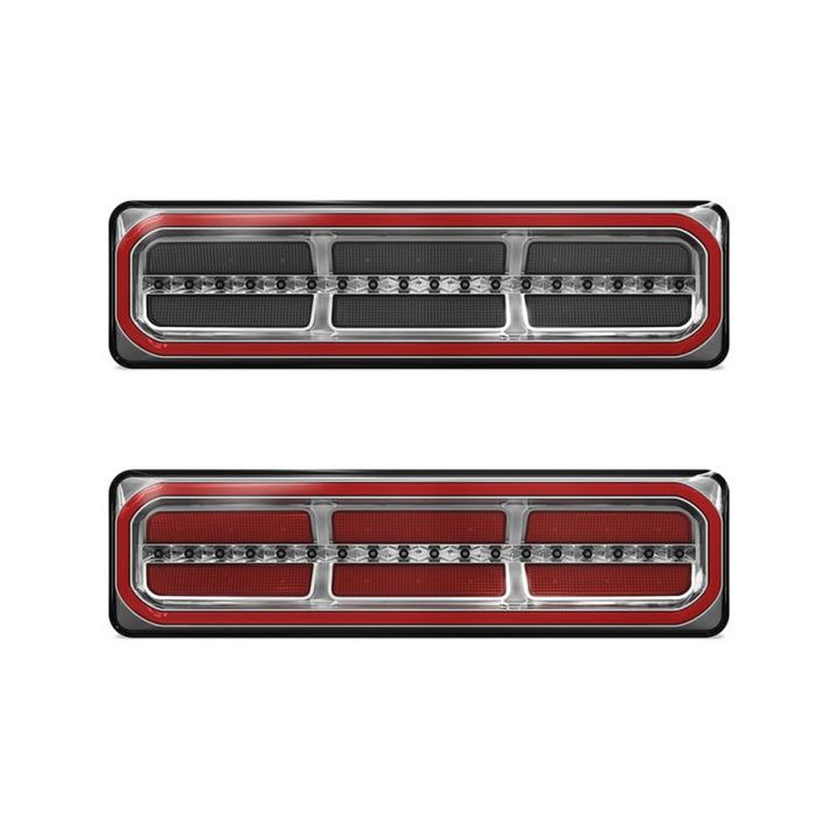 LED Autolamps Twin Blister Combination Lamps 38541ARWM-2