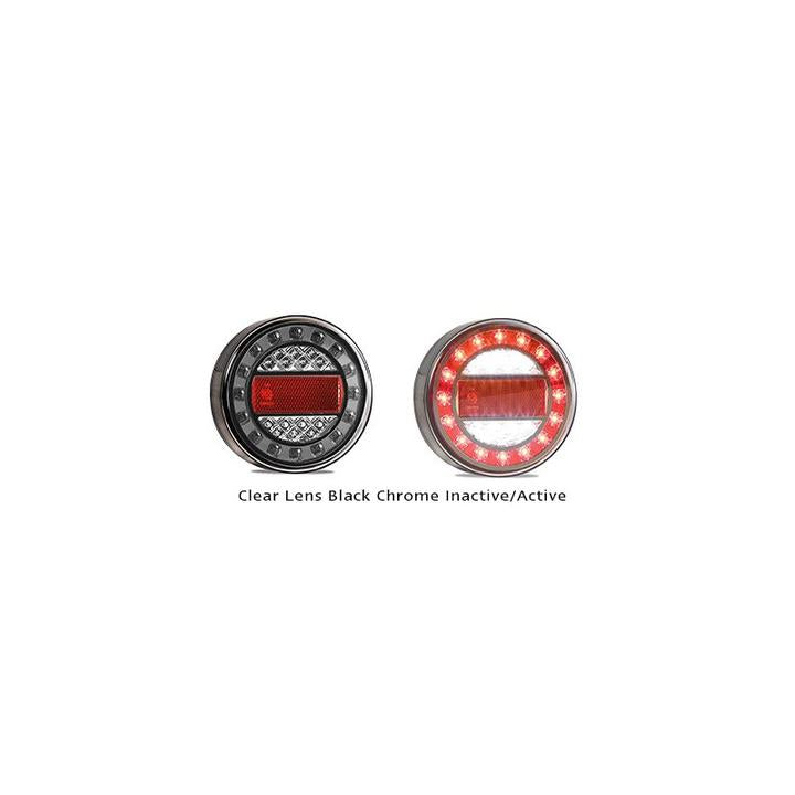 LED Autolamps Clear Lens, Single Blister Combination Lamps MAXILAMPC1RXRE
