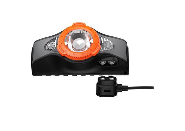 Ledlenser MH11 Rechargeable Bluetooth Headlamp Black, Grey & Orange
