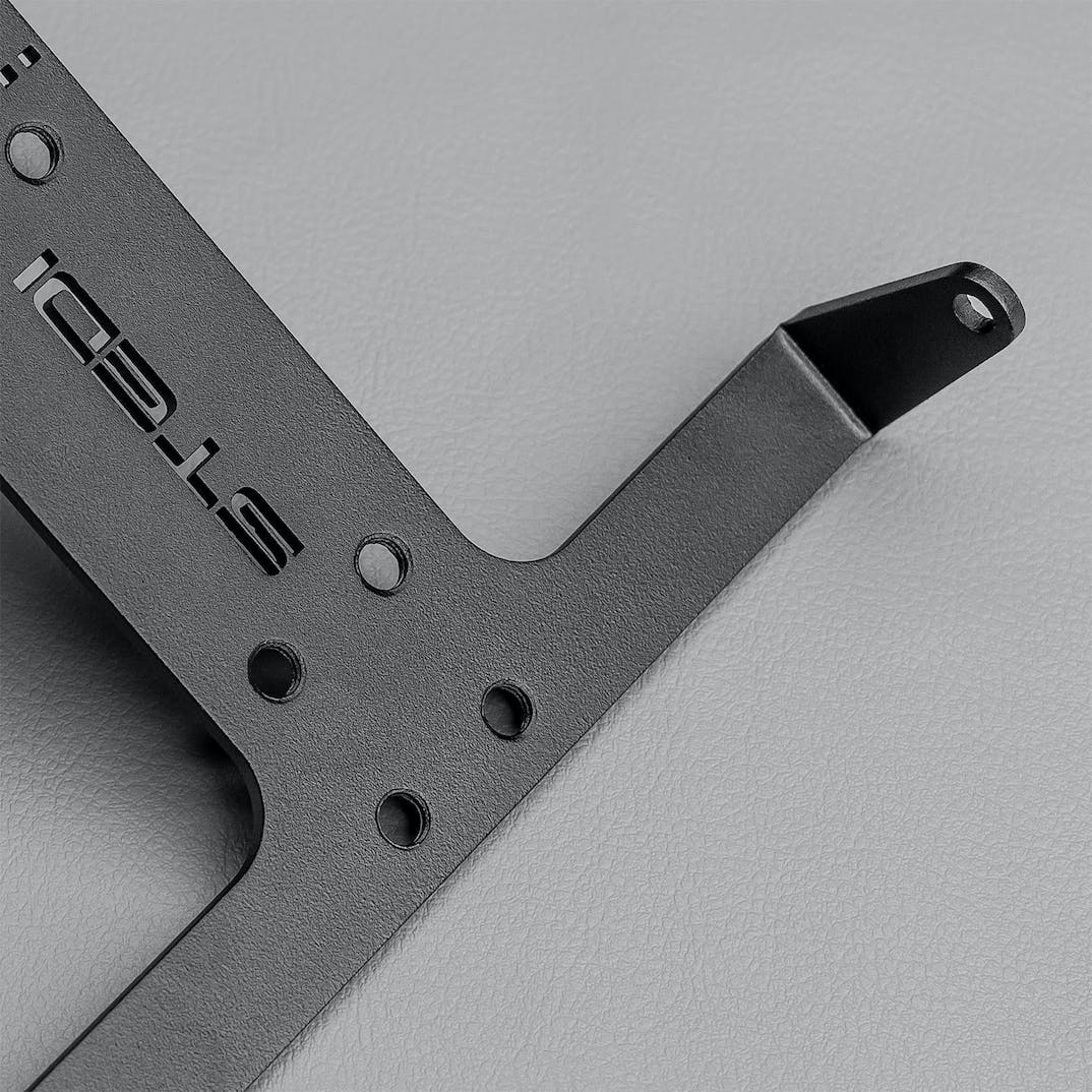 STEDI License Plate Reverse Bracket To Suit Micro V2 139 Inch NUMBRKMICRO139
