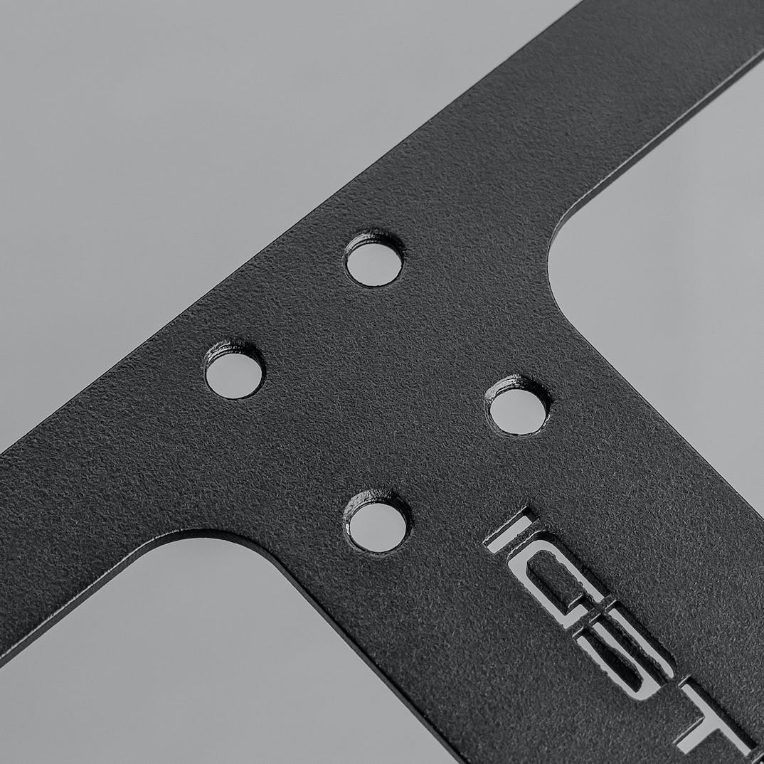 STEDI License Plate Reverse Bracket To Suit Micro V2 139 Inch NUMBRKMICRO139