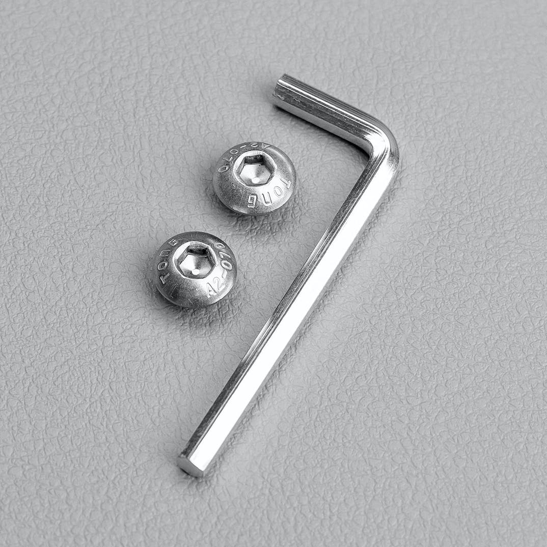 STEDI License Plate Reverse Bracket To Suit Micro V2 139 Inch NUMBRKMICRO139