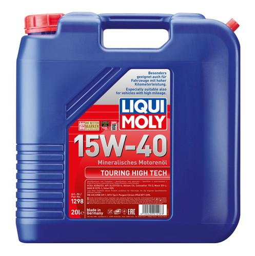 LIQUI-MOLY Touring High Tech 15W-40 Engine Oil 20L 1298
