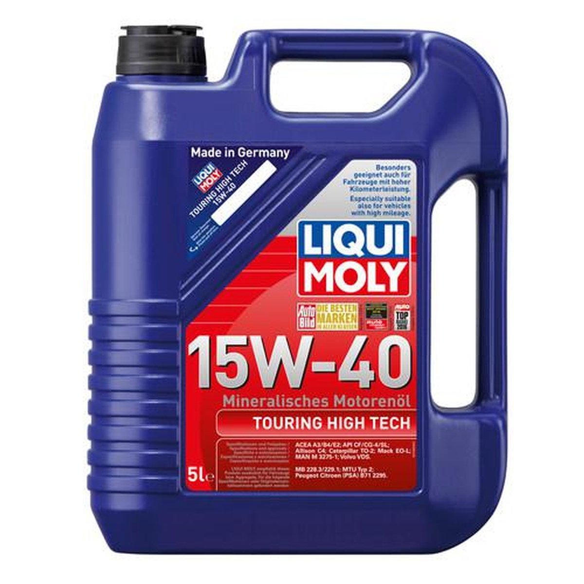 LIQUI-MOLY Touring High Tech 15W-40 Engine Oil 5L 1862