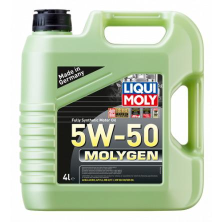 LIQUI-MOLY Molygen 5W-50 Engine Oil 4L 2543