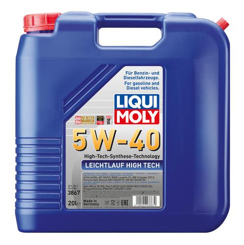 LIQUI-MOLY Leichtlauf High Tech 5W-40 Engine Oil 20L 3867