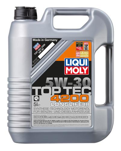 LIQUI-MOLY Top Tec 4200 5W-30 New Generation Engine Oil 5L 8973