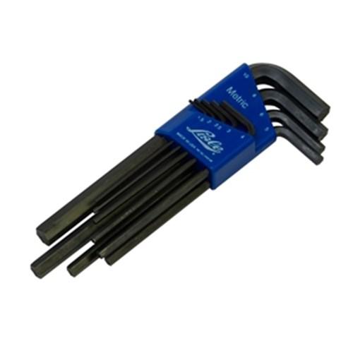 Lisle Long Arm Hex Key Set Metric 9 Piece 42650